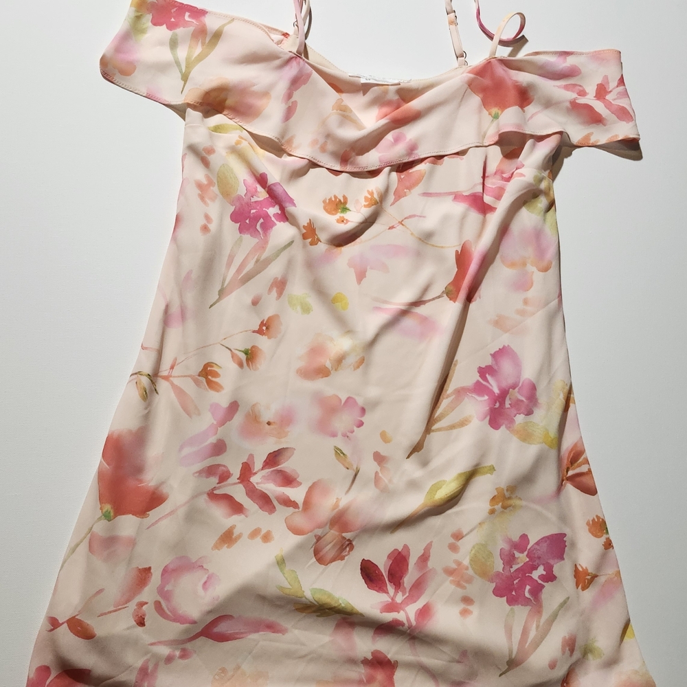 Floral Off-Shoulder Dress